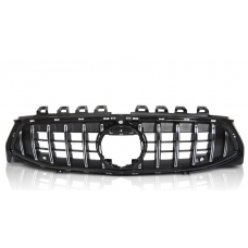 Mercedes-benz CLA-class W118 (19-23) priekšējā reste GT style melna/hromēta