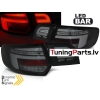 AUDI A3 8P 5D 03-08 aizmugurējie LED lukturi, Melni, SEQ