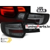 AUDI A3 8P 5D 08-12 aizmugurējie LED lukturi, Melni, SEQ