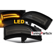 SUBARU FORESTER / IMPREZA / LEGACY / OUTBACK tonēti SEQ LED pagriezienu rādītāji, spogulī