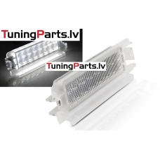 RENAULT CLIO II 01-04 / DACIA LOGAN 04-12 / SANDERO 08-12 LED numura apgaismojums