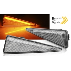 RENAULT MEGANE MK2/ SCENIC LED Sānu pagriezieni, SEQ, Dinamiskie, Balti