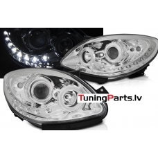 RENAULT TWINGO 07-11 priekšējie Daylight lukturi, hromēti