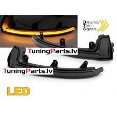 PORSCHE CAYENNE II 15-17 tonēti SEQ LED pagriezienu rādītāji, spogulī