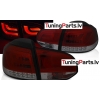 VW GOLF 6 10.08-12 aizmugurējie LED lukturi, Sarkani/Tonēti
