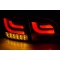 VW GOLF 6 10.08-12 aizmugurējie LED lukturi, Sarkani/Balti