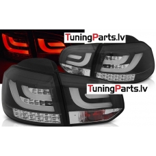 VW GOLF 6 10.08-12 aizmugurējie LED lukturi, Melni