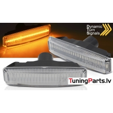 BMW E39 (95-03) LED sānu pagriezieni, dinamiskie, balti