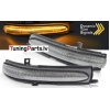 HONDA CIVIC 04-06 ACCORD 02-08 LED pagriezienu rādītāji, spogulī BALTI SEQ