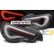 TOYOTA GT86 12-21 aizmugurējie LED lukturi, Karbona, SEQ