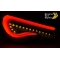 TOYOTA GT86 12-21 aizmugurējie LED lukturi, Karbona, SEQ