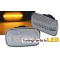 TOYOTA LAND CRUISER 70 80 90 100 LED Sānu pagriezieni, SEQ, Dinamiskie, balti