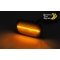 TOYOTA LAND CRUISER 70 80 90 100 LED Sānu pagriezieni, SEQ, Dinamiskie, balti