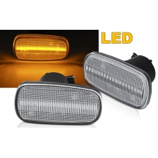 TOYOTA LAND CRUISER 120 03-09 LED Sānu pagriezieni, SEQ, Dinamiskie, balti