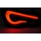 TOYOTA GT86 12-21 aizmugurējie LED lukturi, Tonēti, SEQ