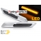 BMW F10/F11 (10-13) LED sānu pagriezieni, dinamiskie, tonēti, sudraba