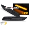 BMW F10/F11 (10-13) LED sānu pagriezieni, dinamiskie, melni/tonēti