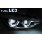 BMW F30/F31 LCI 15-18 LED priekšējie lukturi, 3D LED eņģeļ acis