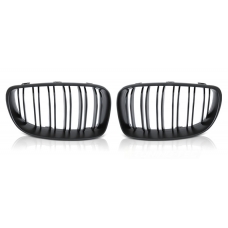 BMW E87/81/82/88 (07-11) priekšējās restes, melnas dubultās
