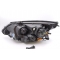BMW E60/E61 (03-07) priekšējie lukturi, 3D LED eņģeļacis, LED pagriezieni, hromēti