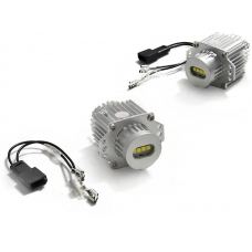 BMW E90 / E91 05-08 eņģeļ acu LED marķieri, 40W, balti