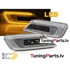 MINI COOPER F54 CLUBMAN 15-19 LED Sānu pagriezieni, SEQ, Dinamiskie, balti