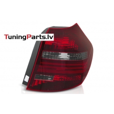 BMW E87/E81 LCI 07-11 TYC aizmugurējie lukturi, sarkani/tonēti, labā puse