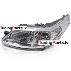 CITROEN C4 04-08 priekšējie lukturi, Hromēti, TYC, Kreisā puse