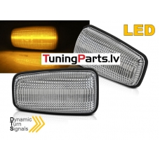 CITROEN SAXO BERLINGO XSARA PEUGEOT 406 LED Sānu pagriezieni, SEQ, Dinamiskie, hromēti