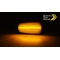 CITROEN SAXO BERLINGO XSARA PEUGEOT 406 LED Sānu pagriezieni, SEQ, Dinamiskie, hromēti