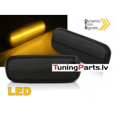 CITROEN C4 04-11 LED pagriezienu rādītāji, spogulī Smoke SEQ