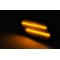 CHRYSLER JEEP WRANGLER JL 18- LED sānu pagriezienu rādītāji, hromēti