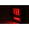 CHRYSLER JEEP WRANGLER JK 07-18 aizmugurējie LED lukturi, tonēti