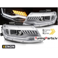 CHEVROLET CAMARO 16-18 HID XENON Priekšējie lukturi, DRL, SEQ, Hromēti