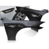 BMW F10/F11 (10-16) spārnu komplekts ar sānu ventilāciju melnu, Sport Style