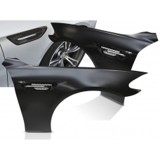 BMW F10/F11 (10-16) spārnu komplekts ar sānu ventilāciju melnu, Sport Style