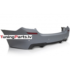 BMW F10 (10-16) aizmugurējais bamperis, Sport Style ar PDC BMW F10 (10-16) aizmugurējais bamperis, Sport Style ar PDC