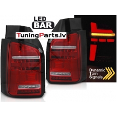 VW T6.1 20- OEM BULB aizmugurējie LED lukturi, SEQ, Sarkani/Balti