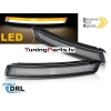 VW NEW BEETLE 06-10 DRL balti SEQ LED pagriezienu rādītāji, spogulī