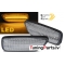 VOLVO S60 S80 V70 XC90 LED dinamiskie sānu pagriezieni, balti