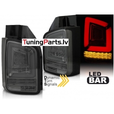 VW T6 15-19 TR Aizmugurējie LED lukturi, SEQ, Tonēti