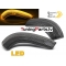 VW GOLF 5 / GOLF PLUS / JETTA / PASSAT, SHARAN LED pagriezienu rādītāji, spogulī BALTI SEQ