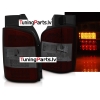 VW T5 10-15 TRANSPORTER aizmugurējie LED lukturi, Sarkani/Tonēti