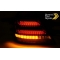 MERCEDES W203 SEDAN 04-07 Aizmugurējie LED lukturi, Sarkani/Tonēti