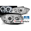 BMW 1 E87/E81/82/88 04-11 priekšējie lukturi, eņģeļ acis, CCFL, hromēti