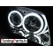 BMW 1 E87/E81/82/88 04-11 priekšējie lukturi, eņģeļ acis, CCFL, hromēti