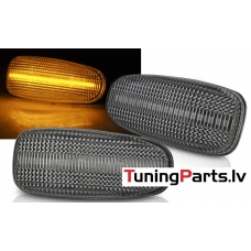 MERCEDES W124/ W210/ W202/ SLK/ CLK/ W208 LED sānu pagriezieni, balti
