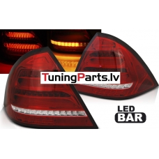 MERCEDES W203 SEDAN 00-04 aizmugurējie LED lukturi SEQ