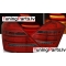MERCEDES W221 S-CLASS 05-09 (W222 LOOK) aizmugurējie LED lukturi SEQ, Sarkani/Tonēti