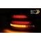 MERCEDES W203 SEDAN 00-04 aizmugurējie LED lukturi SEQ, Tonēti